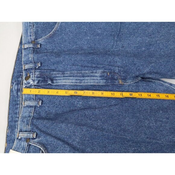 NWT Vintage Wrangler Rugged‎ Wear Regular Fit Jeans 46x30 USA Cotton Loop - Picture 8 of 10